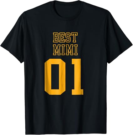 Amazon.com: Best Mimi T-Shirt College Style: Clothing